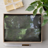 White Peacock Angel Oak Tree-papier Tissuepapier (Geschenk)