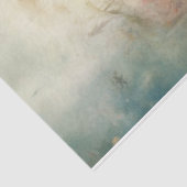 White Peacock Tissuepapier (Detail)