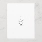 White Pearl Détails du Mariage Carte de boîtier (Dos)