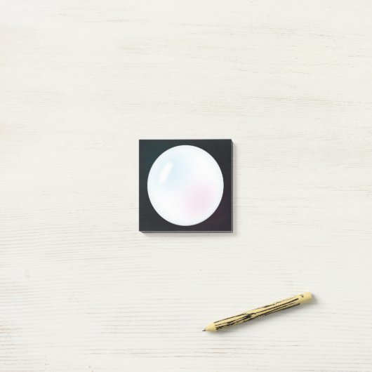 White Pearl Post-it Notes (Op bureau)
