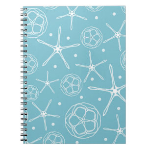 White Pearl Starfish Trouwplanner Dagboek Notitieboek