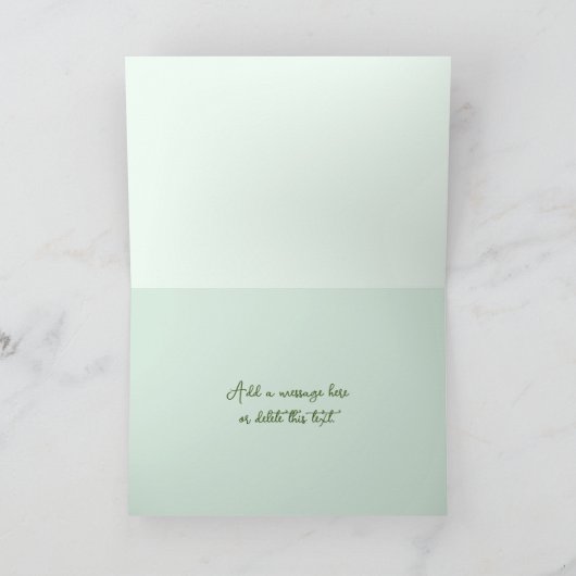 White Pee Gee Hydrangea Flowers Blank Note Card Kaart (Binnen)