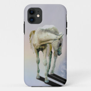 White Pegasus Equine Fantasy Art Phone Case