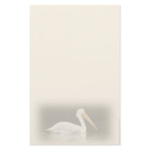 White Pelican Personal Stationery