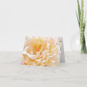 White Peony Note-kaarten Bedankkaart