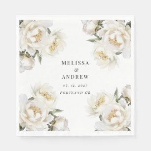 White Peony Servet