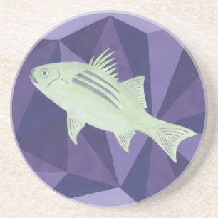 White Perch Zandsteen Onderzetter