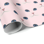 White Persian Cat Face Cadeaupapier (Rol Hoek)