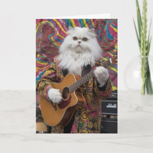 White Persian Rocker Kaart