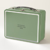 White Personalized – Your Logo & Text Here (Voorkant)