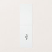 White Personalized – Your Logo & Text Here (Outside Unfolded)