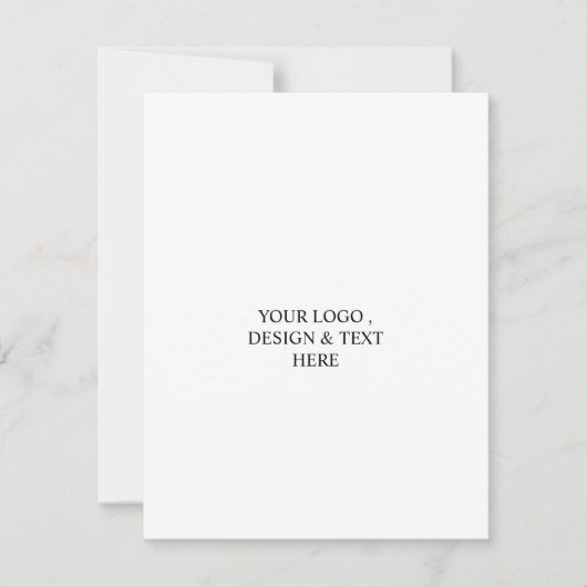 White Personalized – Your Logo & Text Here (Voorkant)