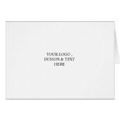 White Personalized – Your Logo & Text Here (Devant Horizontal)