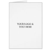 White Personalized – Your Logo & Text Here (Devant)