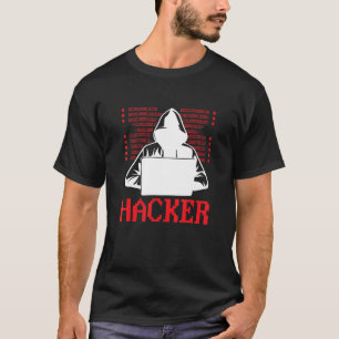 White Pet Hacker Ethical Hacking T-shirt
