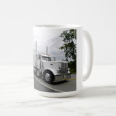 White Peterbilt 379 Mok (Voorkant rechts)
