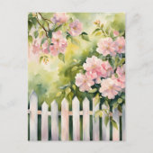 White Picket Fence Briefkaart (Voorkant)