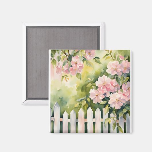 White Picket Fence Magneet (Voorkant / Achterkant)
