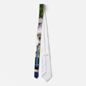 White Picket Fence Stropdas (Achterkant)