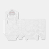 White Pink Grey Lace Wedding Favor Dank je Bedankdoosjes (Uitgevouwen)