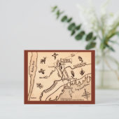 White Plains NY Antieke Ansichtkaart  Briefkaart (Staand voorkant)