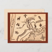 White Plains NY Carte Postale Ancienne (Devant / Derrière)