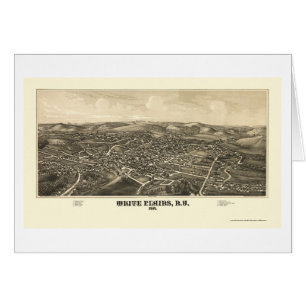 White Plains, NY Panoramic Map - 1887