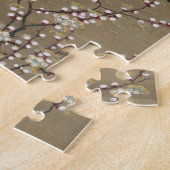 White Plum Blossom en Moon van Ito Jakuchu Legpuzzel (Zijkant)