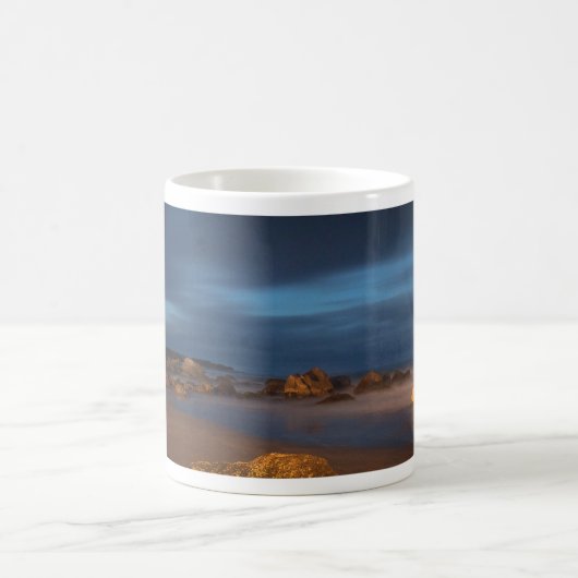 White Point Beach À Dusk mug (Centre)