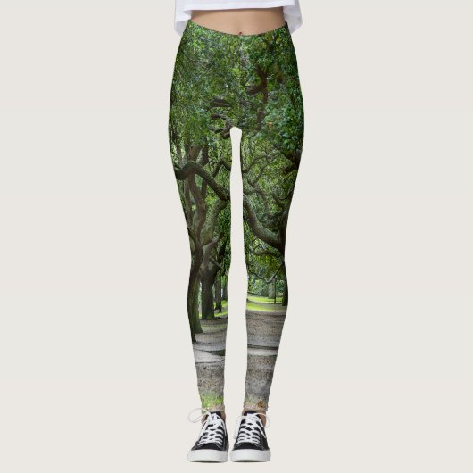 White Point Gardens Painterly Leggings (Voorkant)