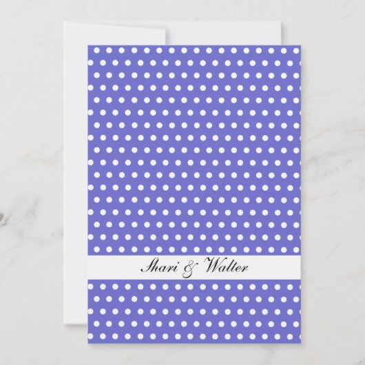 White Polka Dot Pattern (Voorkant)