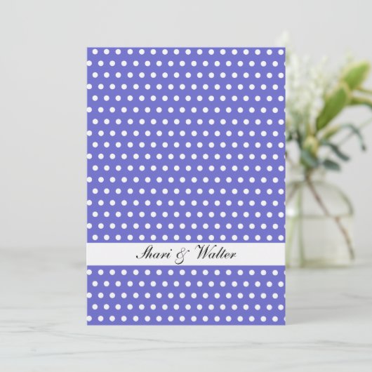 White Polka Dot Pattern (Staand voorkant)