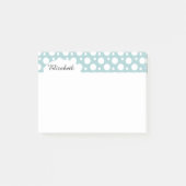 White Polka Dots Post-it® Notes (Voorkant)
