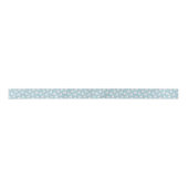 White Poodles and Bows Pattern Blue Lint (Voorkant)