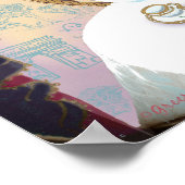 White poolkookpan Tea Party Poster Print (Hoek)