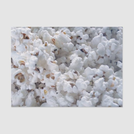 White Popcorn patroon Tissuepapier (Voorkant)