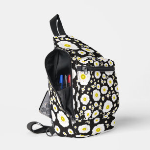 White Poppies Sling Bag