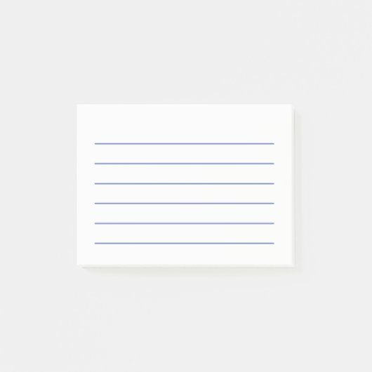 White Post-it® notes 4 x 3 inch (Voorkant)