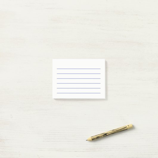 White Post-it® notes 4 x 3 inch (Op bureau)
