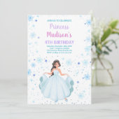 White Princess Invitations d'anniversaire (Debout devant)