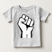 White Protest Fist (Voorkant)