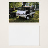 White Puch Haflinger (Devant & derrière)