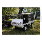 White Puch Haflinger (Devant Horizontal)