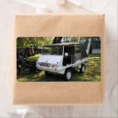 White Puch Haflinger Etiket (Insitu)