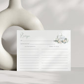 White Pumpkin Greenery Vrijgezellenfeest Recipe Ka Briefkaart