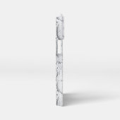 White Python Snake Skin Print iPhone Hoesje (Rechterkant)