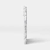 White Python Snake Skin Print iPhone Hoesje (Linkerkant)