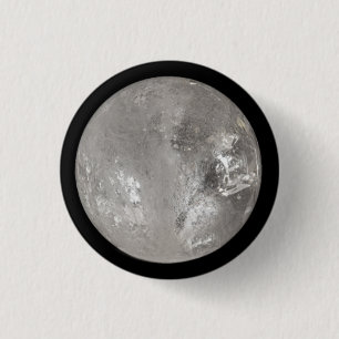 White Quartz Crystal Ball Ronde Button 3,2 Cm
