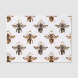 White Queen Bee Tissue Paper Tissuepapier