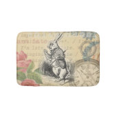 White Rabbit Alice in Wonderland Art Badmat (Voorkant)